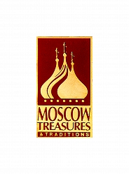 Металлический значок «Moscow»